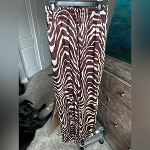 Jonathan Simkhai Zebra Pants Sz M